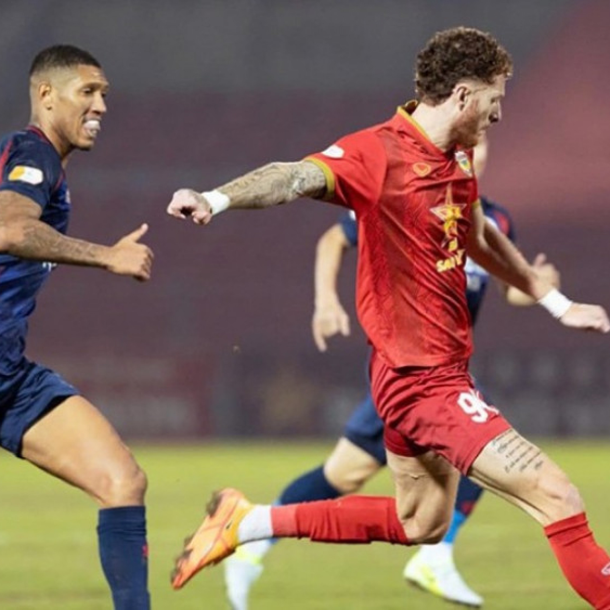  - Video bóng đá Hà Tĩnh - Công an Hà Nội: Thủ môn Nguyễn Filip vất vả (V-League)