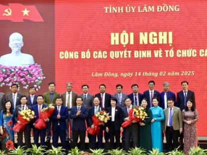 Tin trong nước - Tỉnh ủy Lâm Đồng thành lập 2 Đảng bộ mới