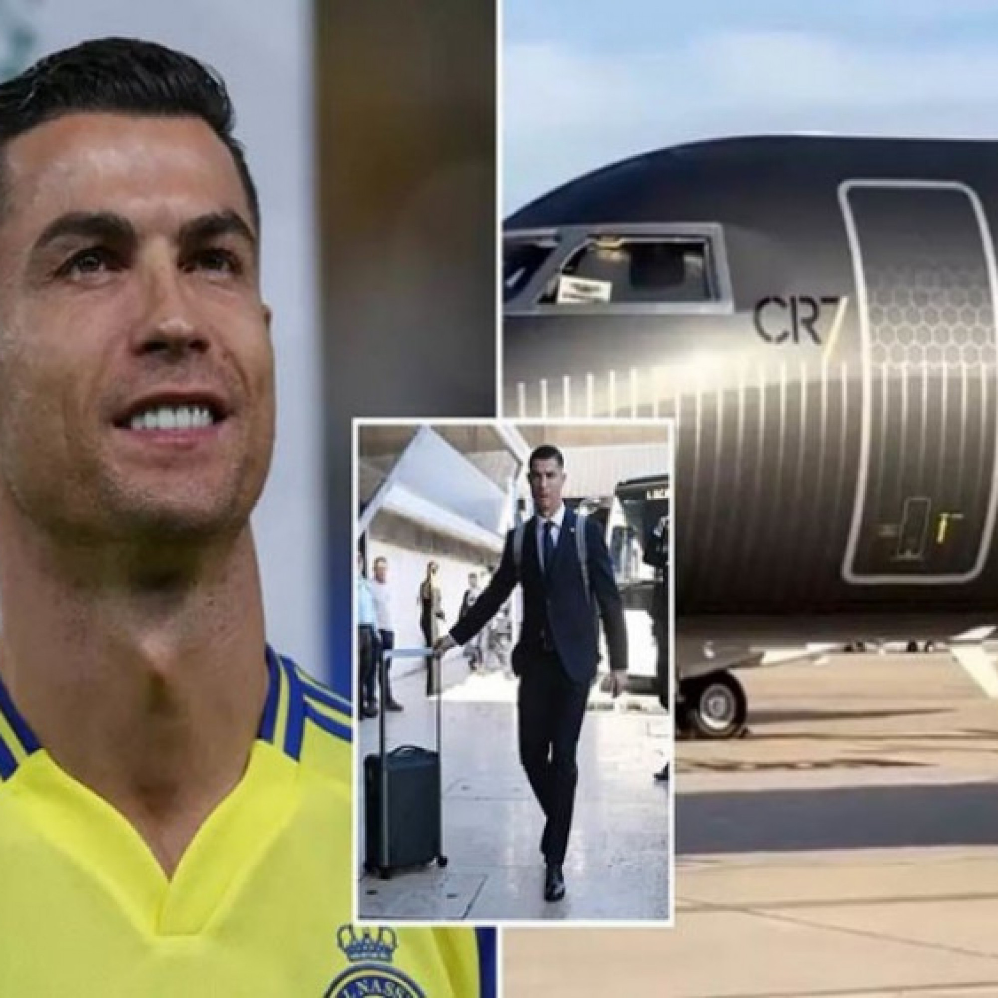  - Máy bay 2.000 tỷ của Ronaldo gặp sự cố ở Manchester