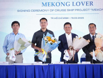 Chuyển động - Khởi công dự án du thuyền hạng sang, đậm bản sắc Việt trên sông Mekong