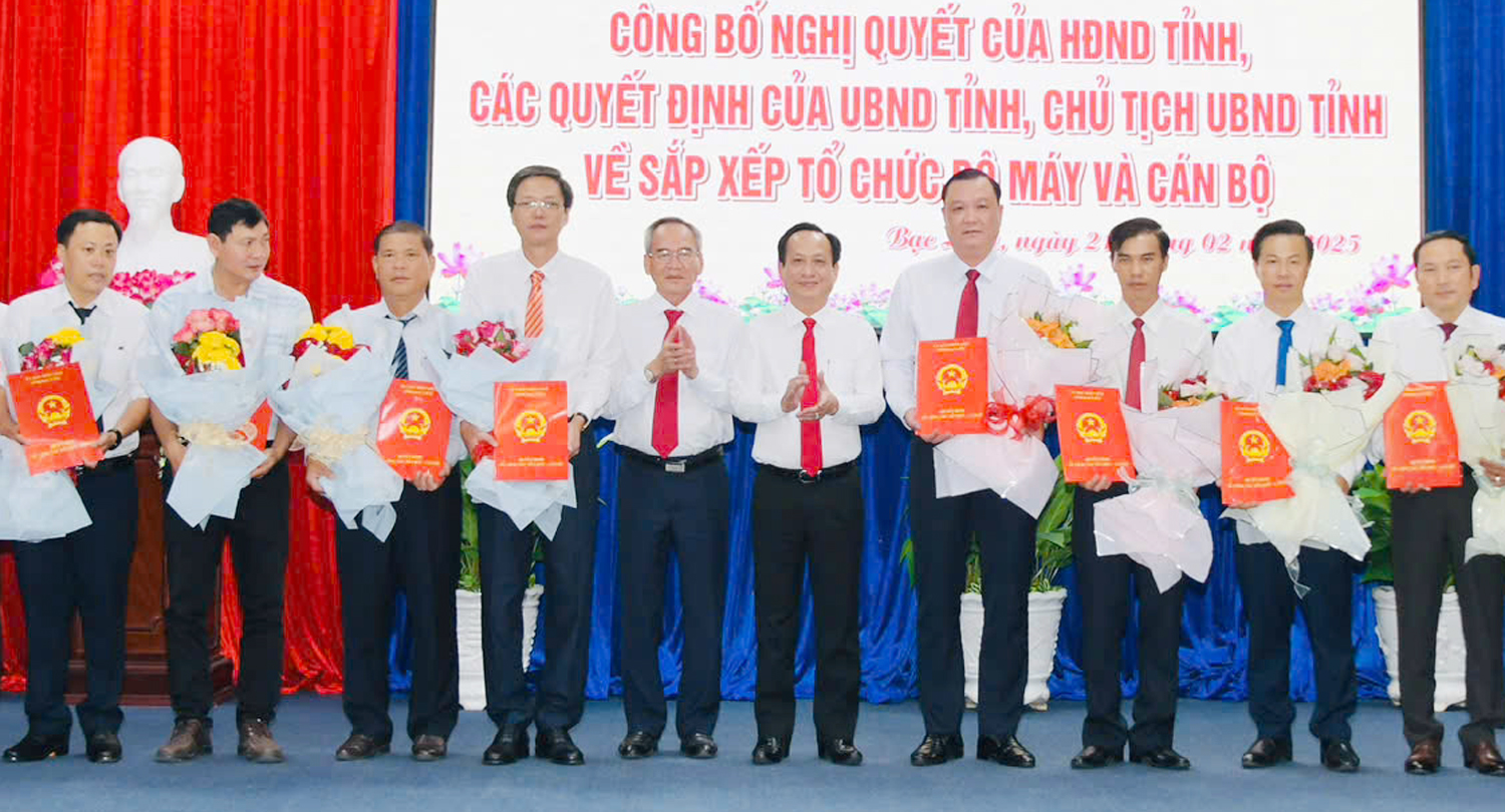 Bạc Liêu: Giám đốc Sở Thông tin và Truyền thông được bổ nhiệm làm Giám đốc Sở Khoa học và Công nghệ - 2