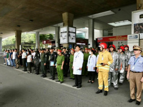  - TP.HCM tăng cường an ninh hàng không tại ân bay Tân Sơn Nhất