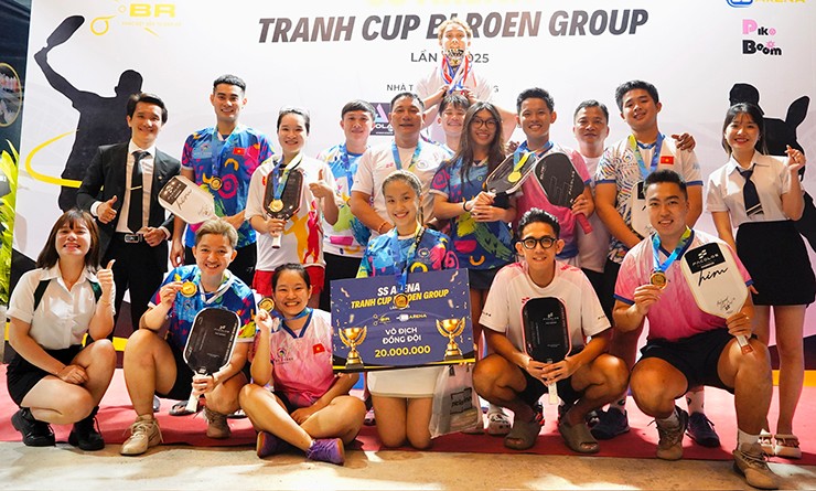 Bất ngờ “bóng hồng” đại náo giải pickleball nội dung độc lạ: Võ sỹ karate vô địch SEA Games - 10