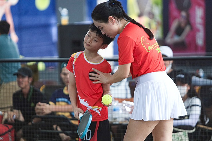 Bất ngờ “bóng hồng” đại náo giải pickleball nội dung độc lạ: Võ sỹ karate vô địch SEA Games - 3