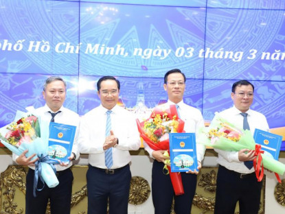  - TP.HCM sắp xếp lại bộ máy, hợp nhất 5 ban quản lý và bổ nhiệm loạt lãnh đạo mới