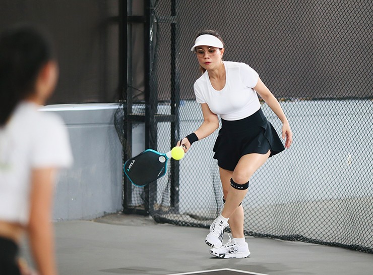 Bất ngờ “bóng hồng” đại náo giải pickleball nội dung độc lạ: Võ sỹ karate vô địch SEA Games - 9