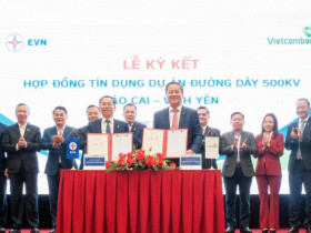  - Vietcombank cấp tín dụng có giá trị 5.472 tỷ đồng  cho Dự án đường dây 500kV Lào Cai – Vĩnh Yên