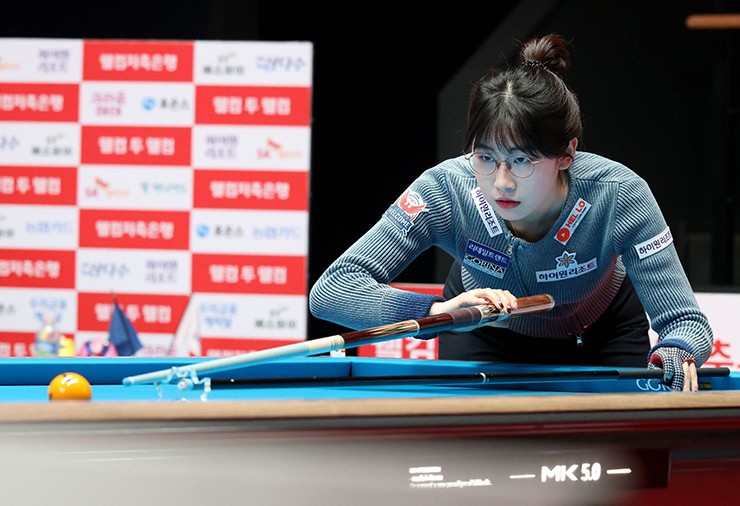 Quyết Chiến dễ thở trận ra quân giải bi-a thế giới, "Tiểu tiên nữ" Lee Mi Rae thắng ngược - 3