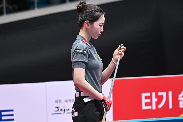 Quyết Chiến dễ thở trận ra quân giải bi-a thế giới, "Tiểu tiên nữ" Lee Mi Rae thắng ngược - 5