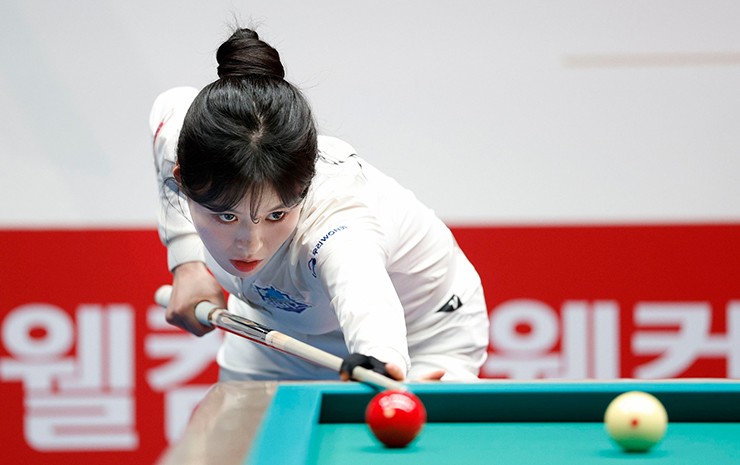 Giải bi-a toàn hoa hậu: Han Ji Eun thắng tưng bừng, “Tiểu tiên nữ” Mi Rae bị loại - 6