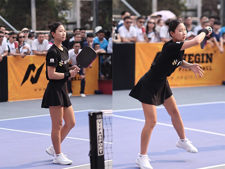 Hot girl pickleball Hàn Quốc vô địch gây "sốt" tại giải Lào Cai - 4