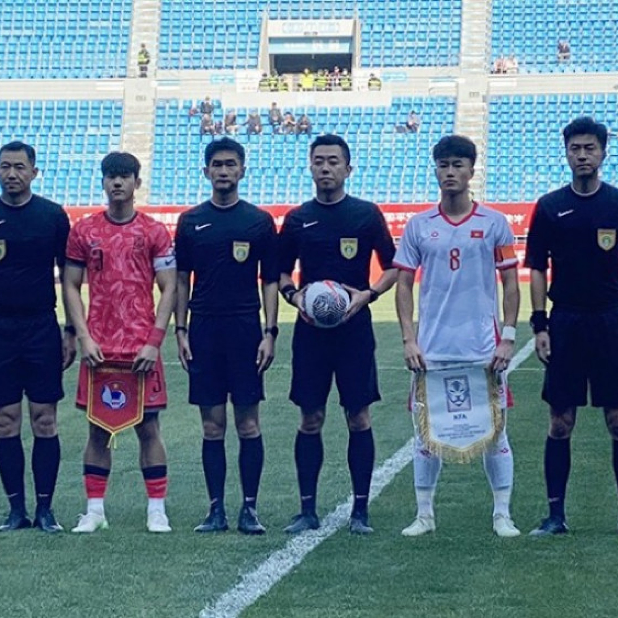  - Kết quả bóng đá U22 Việt Nam - U22 Hàn Quốc: Rơi thắng lợi phút bù giờ (CFA Team China)