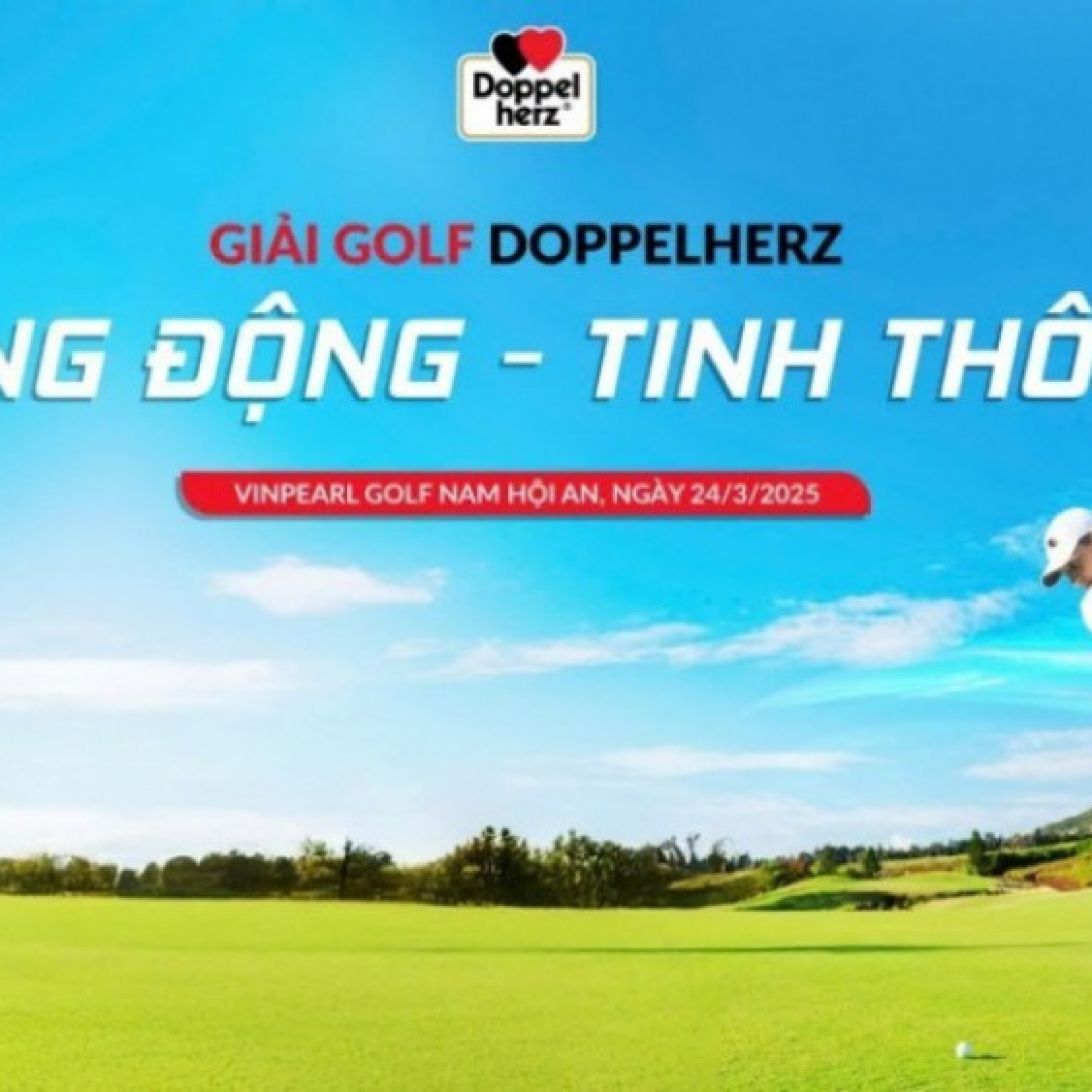 Giải trí - Giải Golf thường niên Doppelherz Năng động - Tinh thông 2025 - Hội tụ đẳng cấp, lan tỏa giá trị