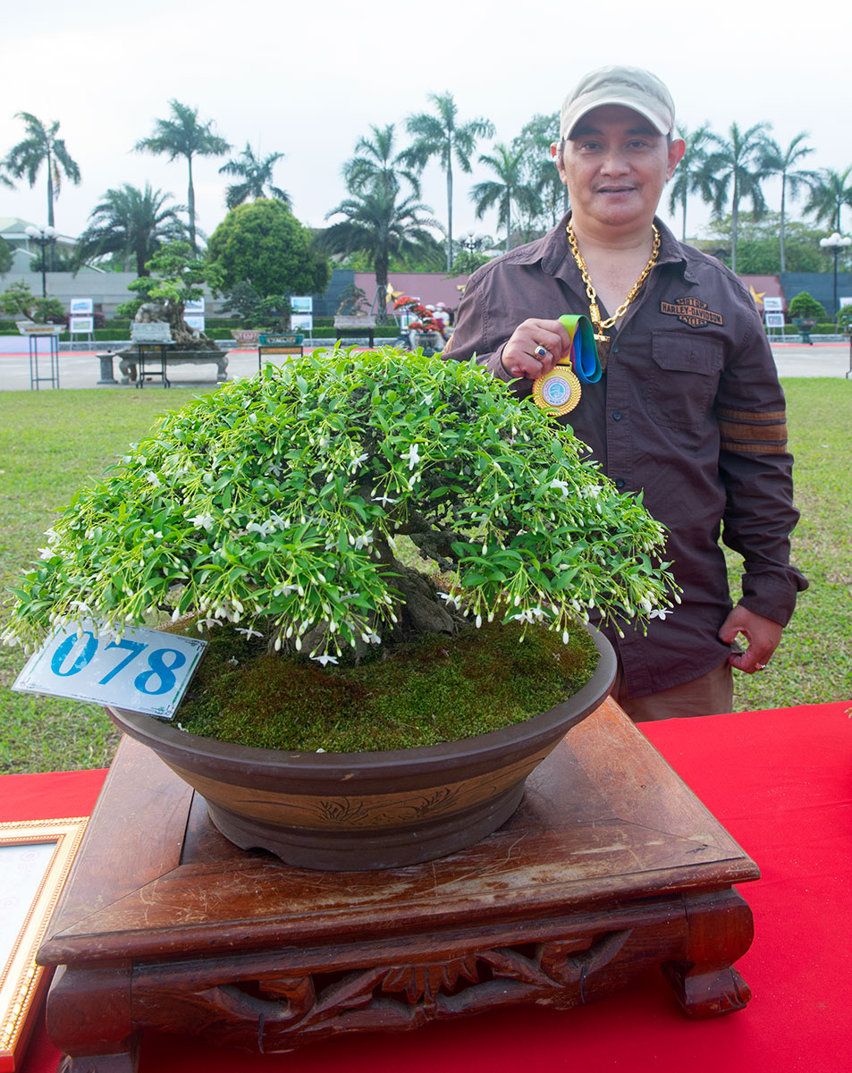 trung bay cay canh, da canh doc dao chao mung 50 nam ngay giai phong - 12