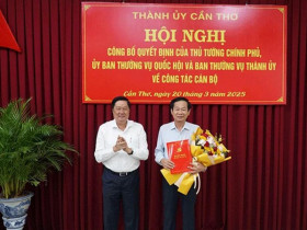  - Bí thư Thành ủy Cần Thơ Đỗ Thanh Bình nhận thêm nhiệm vụ mới