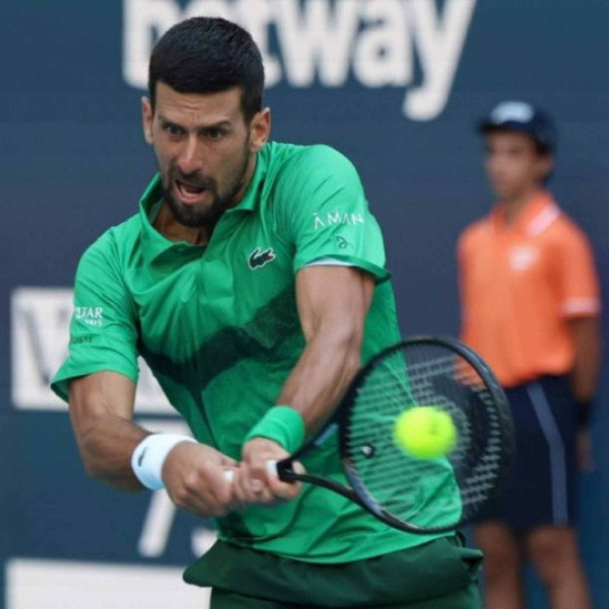  - Video tennis Carabelli - Djokovic: Định đoạt sau loạt tie-break (Miami Open)