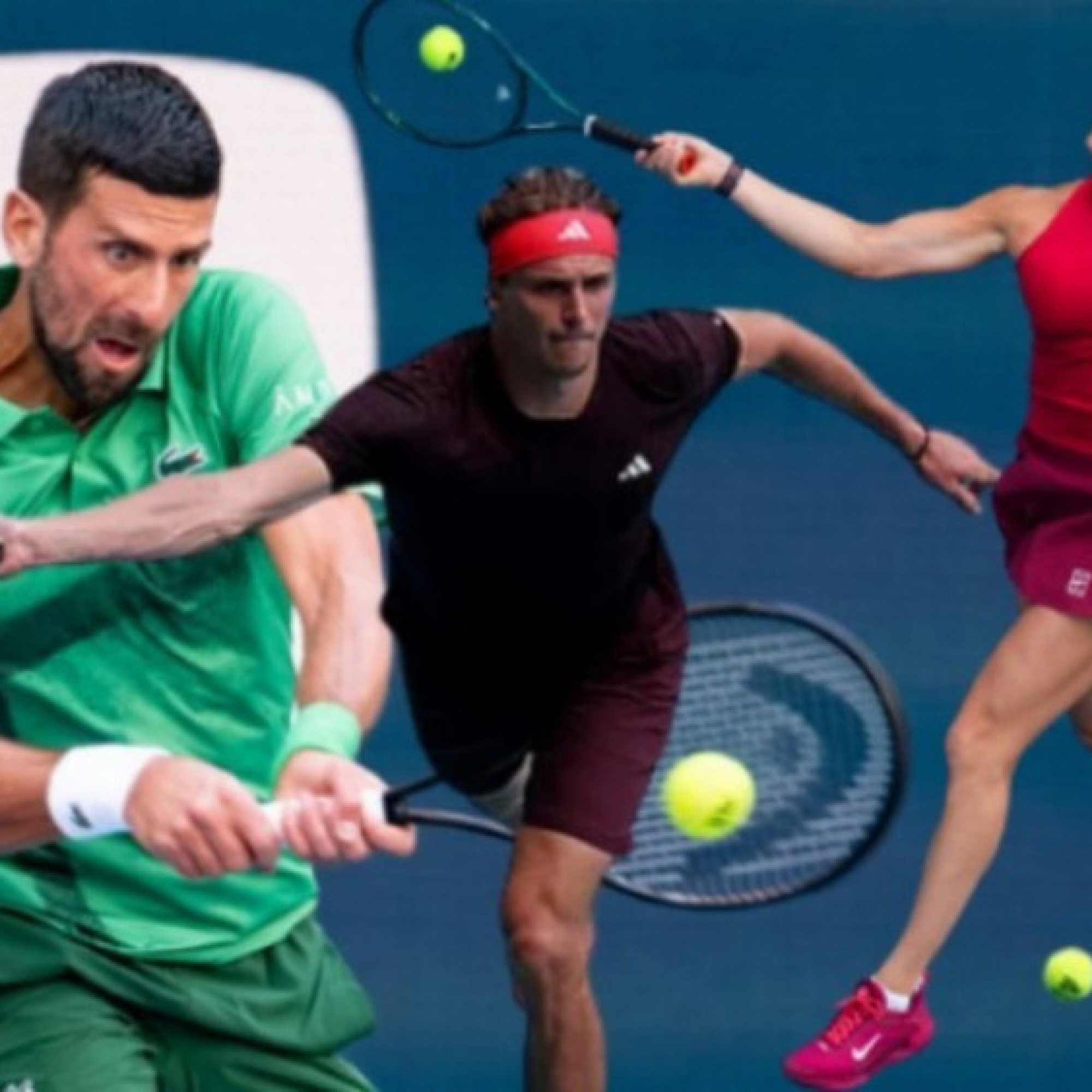  - Nhận định tennis Miami Open ngày 7: Djokovic lo đối phó Musetti, Zverev thị uy sức mạnh