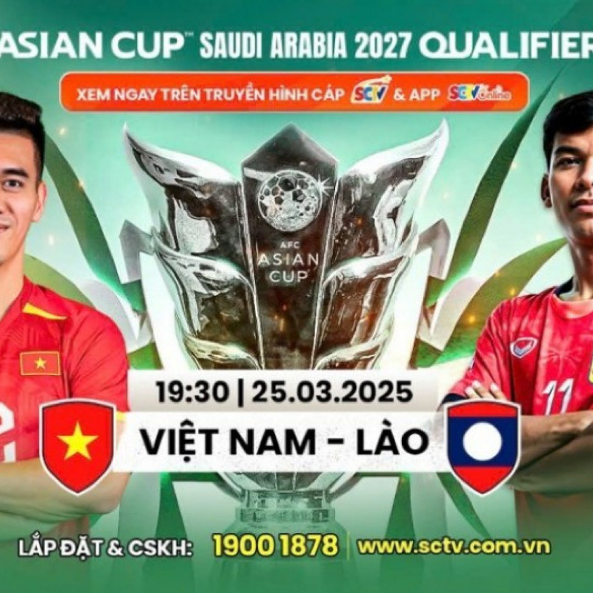  - SCTV đồng hành cùng bóng đá Việt Nam - Chính thức phát sóng các trận đấu Đội tuyển Việt Nam 2025