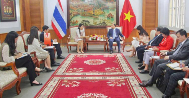 Việt Nam - Thái Lan đẩy mạnh hợp tác văn hóa, thể thao và du lịch
