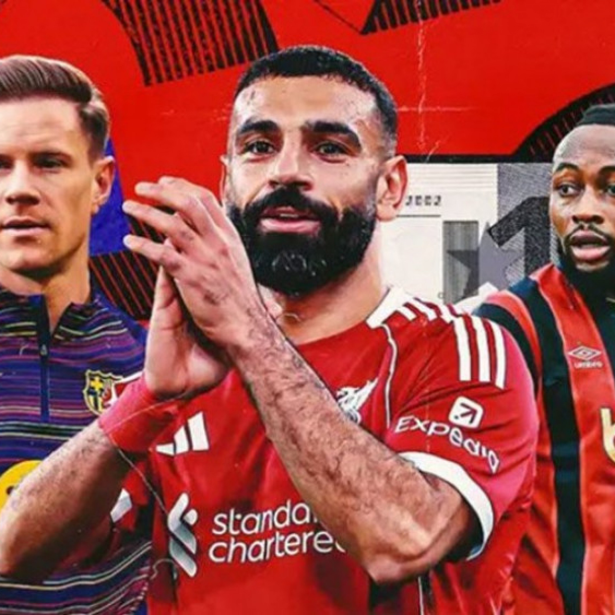  - Salah, Semenyo & Ter Stegen lọt top 10 "bom tấn" tiềm năng chuyển nhượng Đông 2026