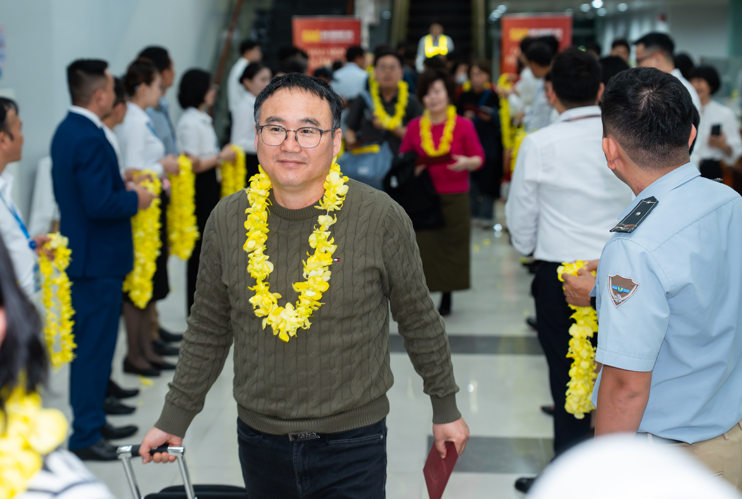 Sân bay Phú Quốc đón chuyến bay ‘xông đất’ từ Hàn Quốc - 1