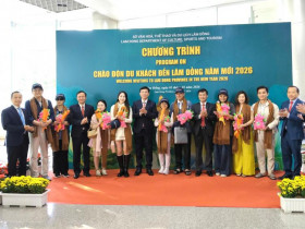  - Lâm Đồng chào đón những vị khách “xông đất” đầu năm 2026