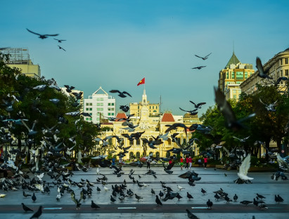 Mùng 2 Tết Dương lịch, dạo bước nhàn du giữa nhịp phố