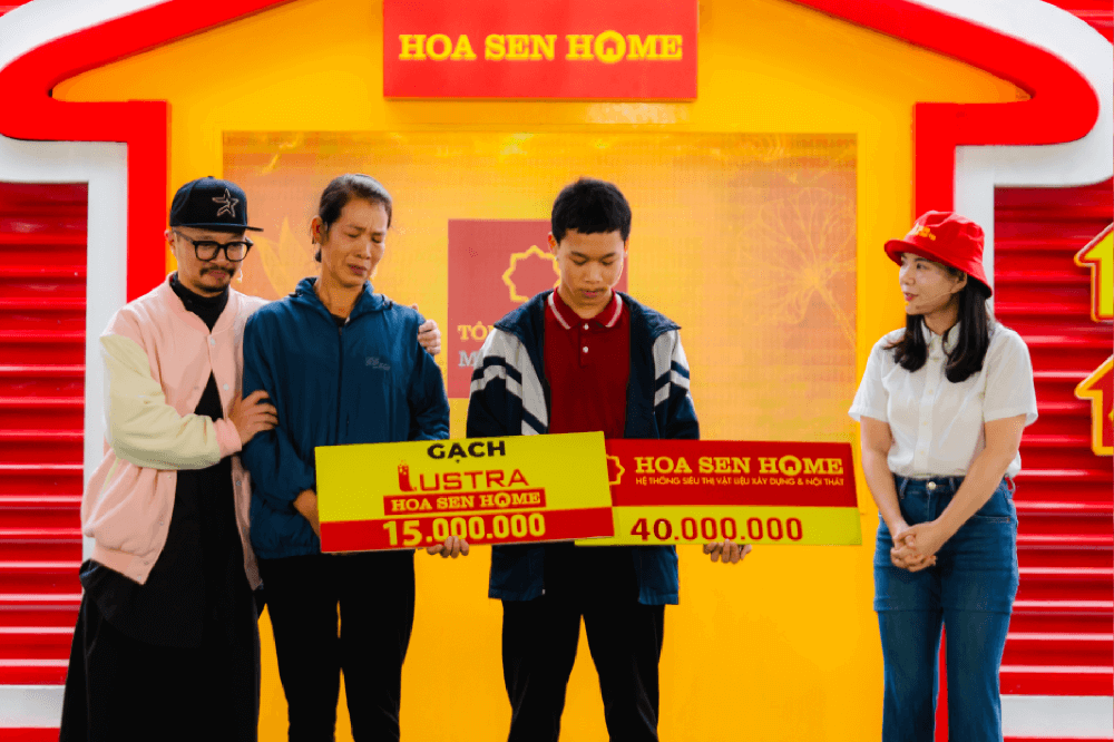 NSƯT Ốc Thanh Vân, Minh Dự lần đầu đảm nhận vai trò MC dẫn dắt chương trình Mái ấm gia đình Việt tại Hải Phòng - 1