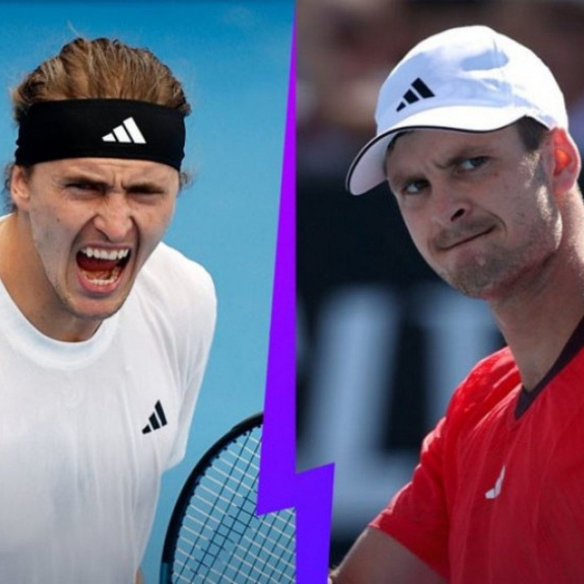  - Video tennis Zverev - Hurkacz: Trả giá vì mất break sớm (United Cup)