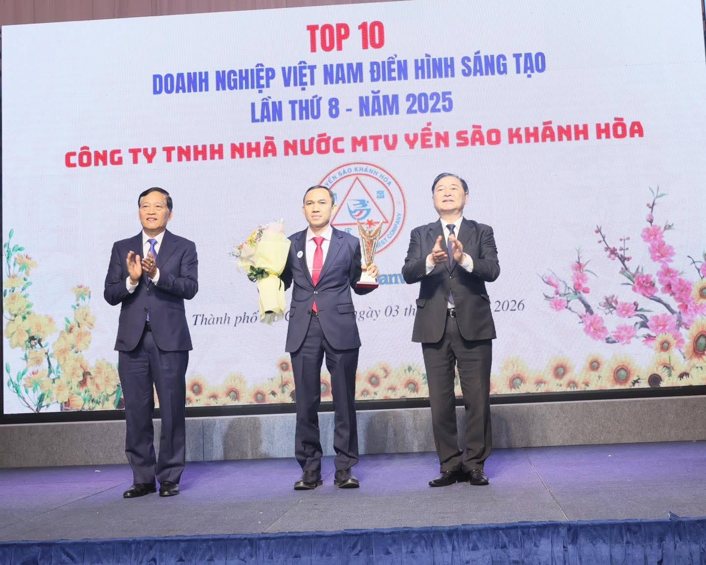 Yến sào Khánh Hòa 5 lần đạt top 10 doanh nghiệp Việt Nam sáng tạo xuất sắc - 1