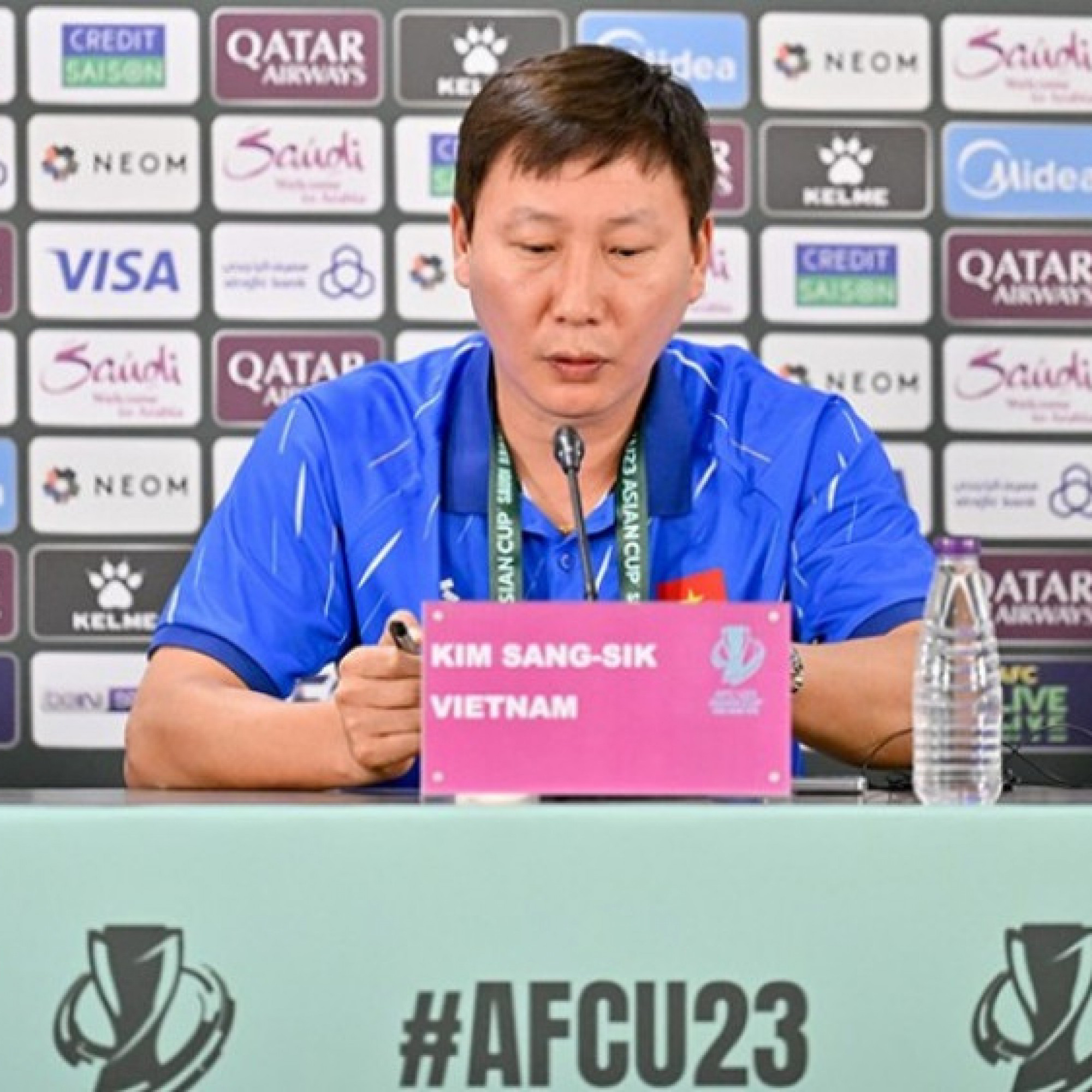  - Trực tiếp họp báo U23 Việt Nam - U23 Jordan: Thầy Kim nói gì về màn trình diễn?