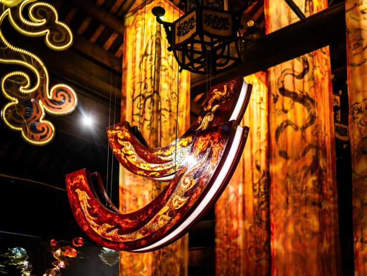 Triển lãm ngợi ca “đạo học” được nhiều người chú ý