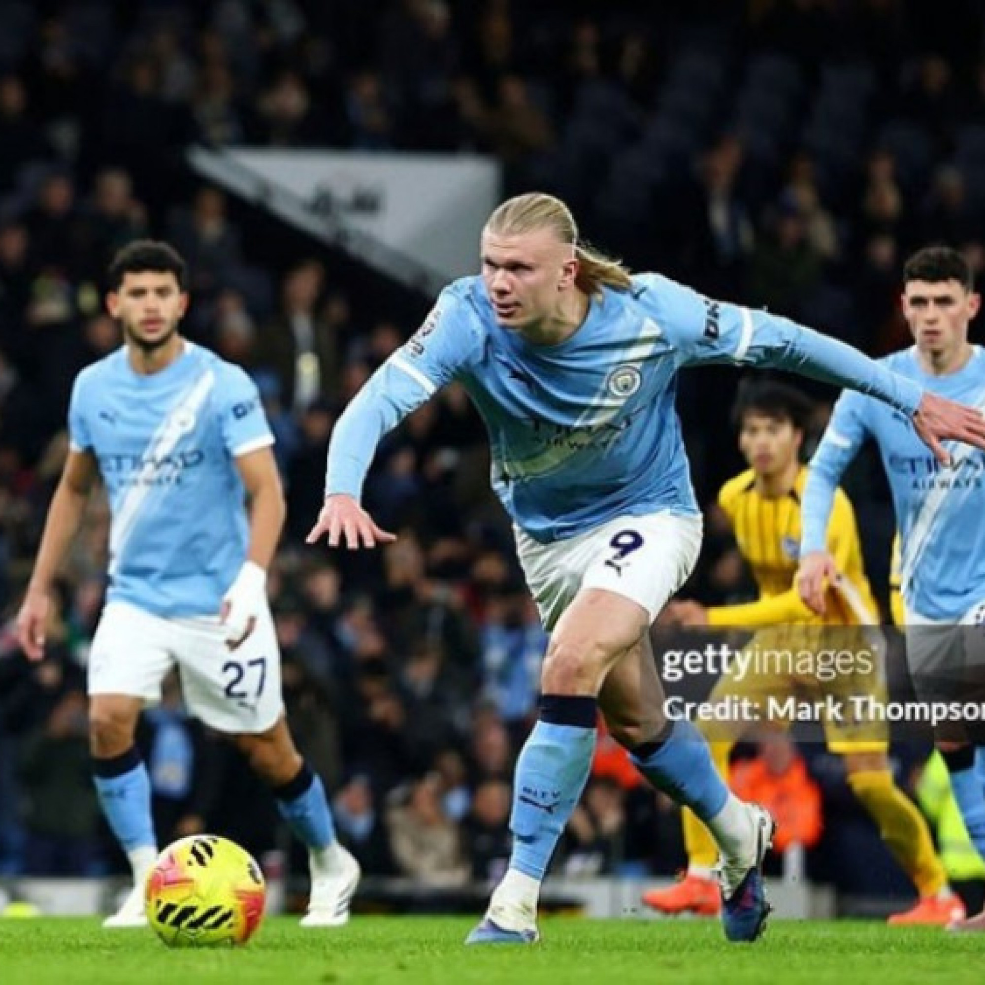  - Kết quả bóng đá Man City - Brighton: Haaland mở điểm, hiệp 2 khó nhọc (Ngoại hạng Anh)