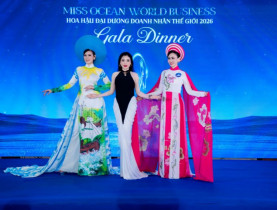  - Thí sinh Miss Ocean World Business 2026 gây quỹ từ thiện kỷ lục gần 1 tỷ đồng