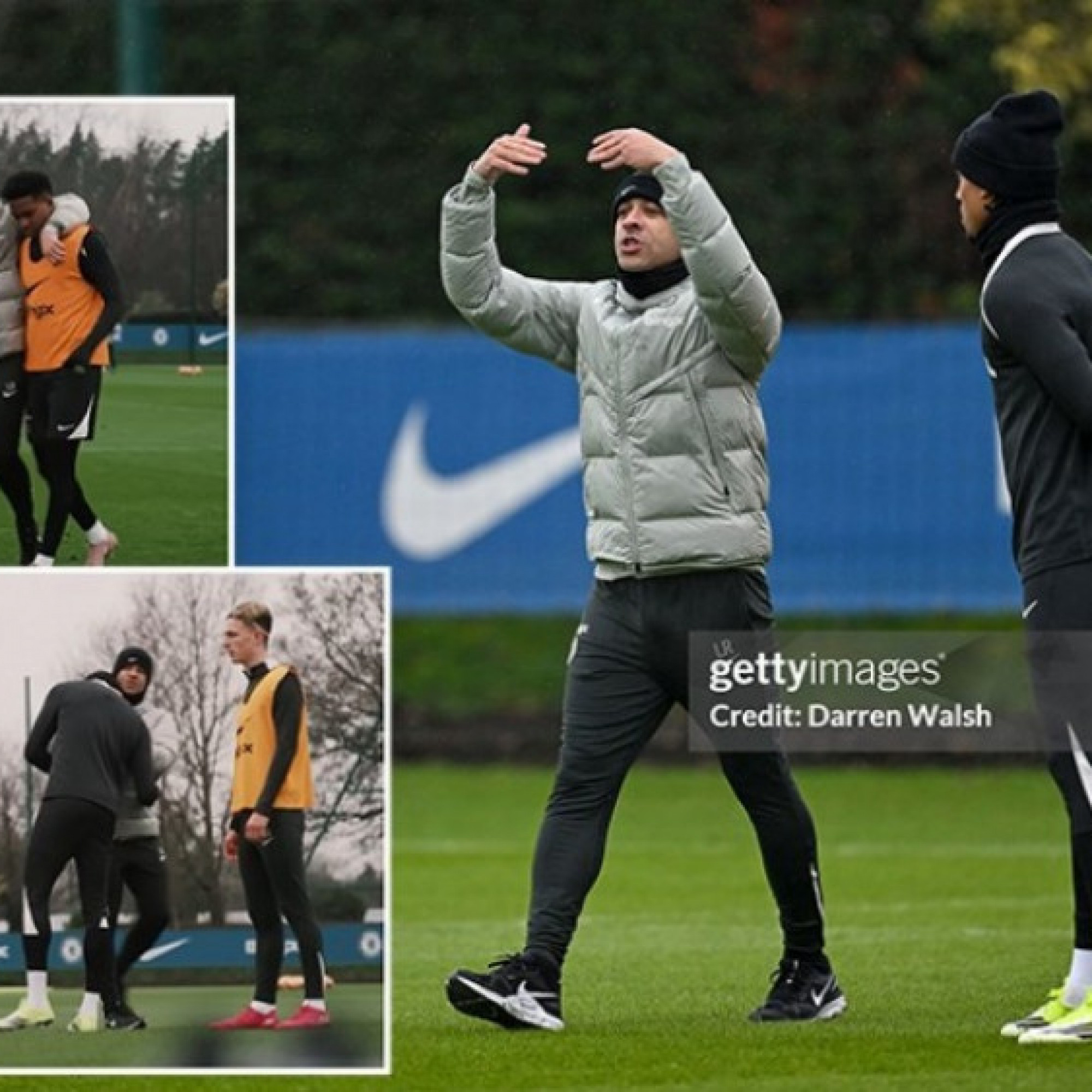  - Buổi tập ra mắt của HLV Rosenior tại Chelsea, fan bất ngờ tranh cãi dữ dội