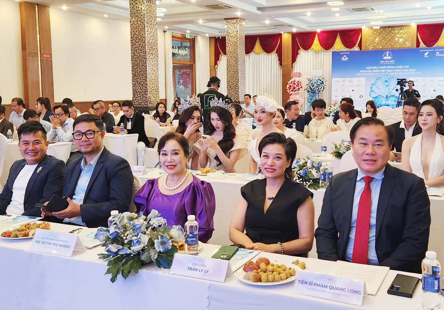 Dàn sao xuất hiện tại họp báo Hoa hậu Biển Việt Nam Toàn Cầu 2026 - 3
