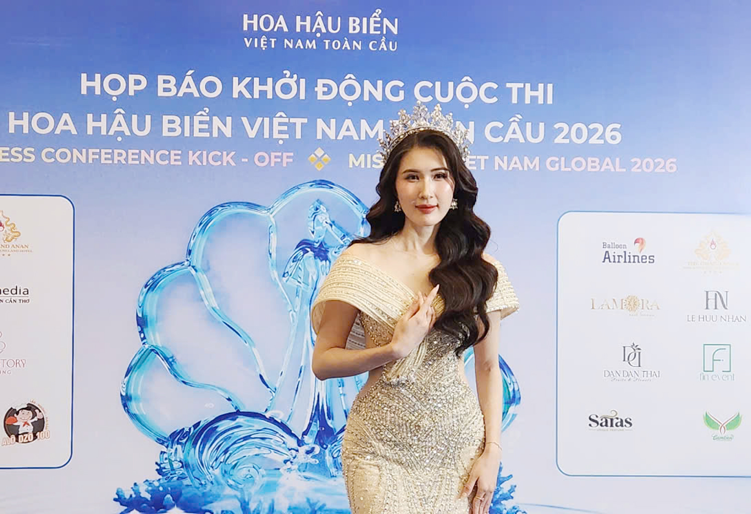Dàn sao xuất hiện tại họp báo Hoa hậu Biển Việt Nam Toàn Cầu 2026 - 12