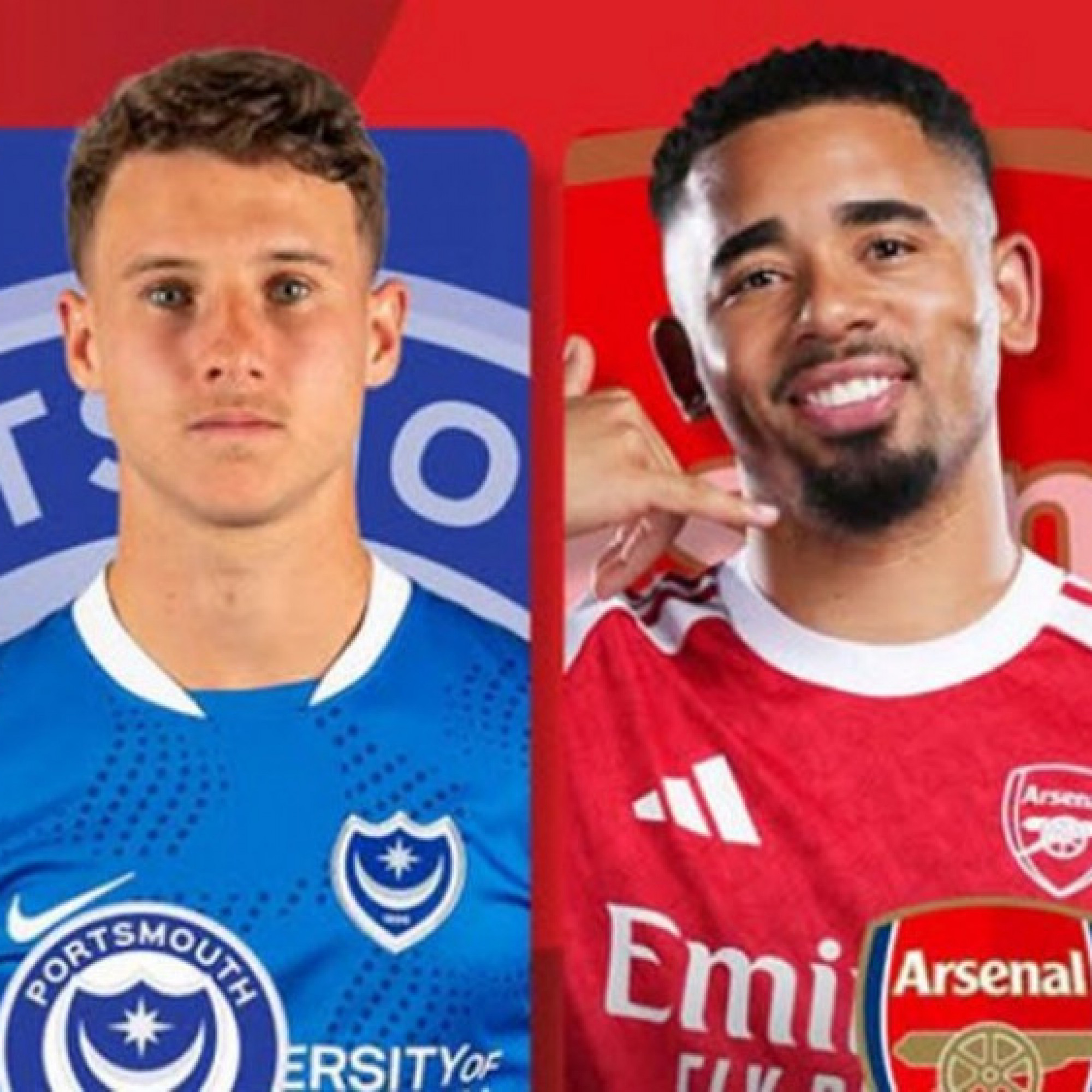  - Trực tiếp bóng đá Portsmouth - Arsenal: Đá chơi cũng thắng dễ? (FA Cup)