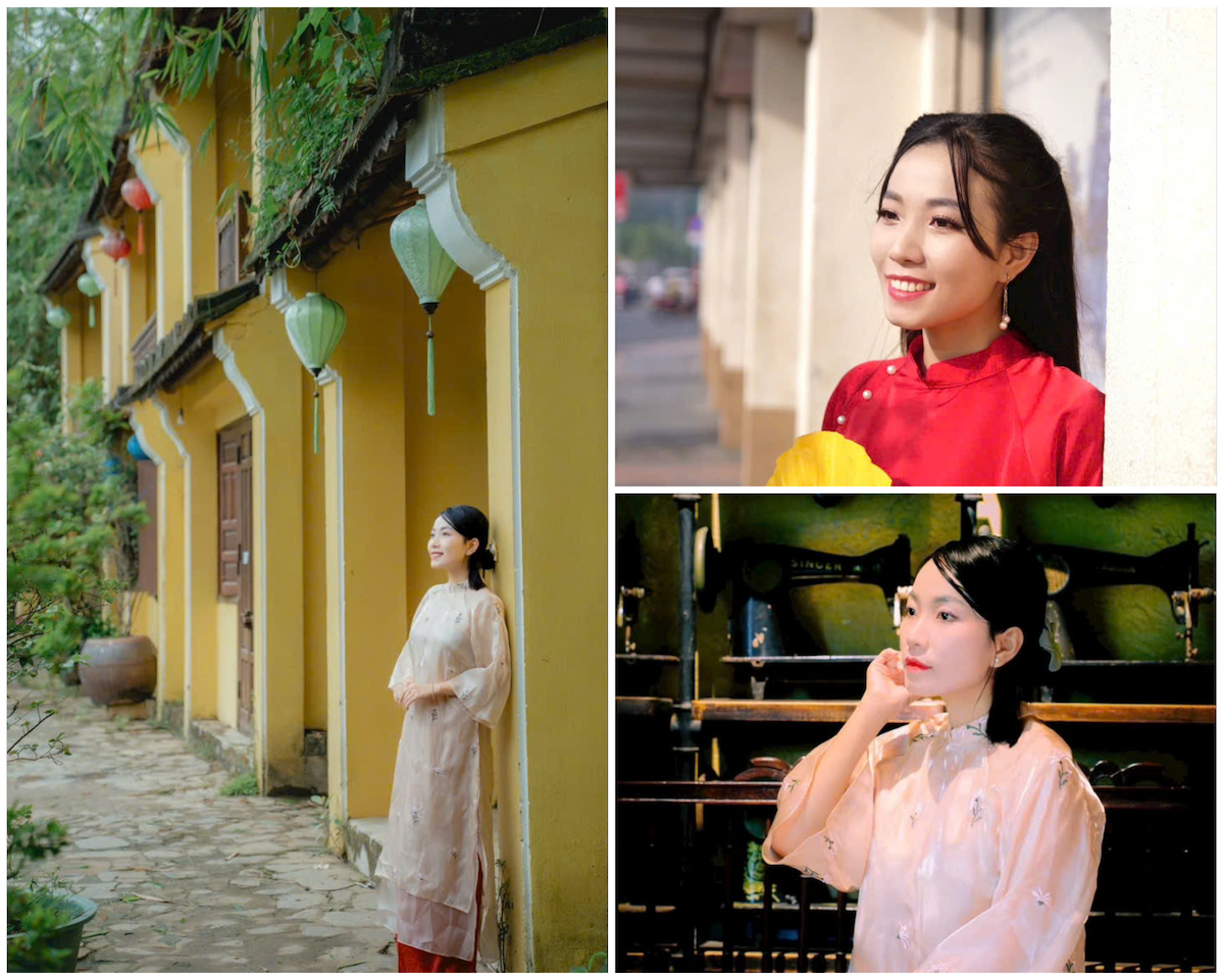 ‘Bóng hồng’ xuống phố trong tà áo dài, chụp hình Tết Bính Ngọ sớm - 10