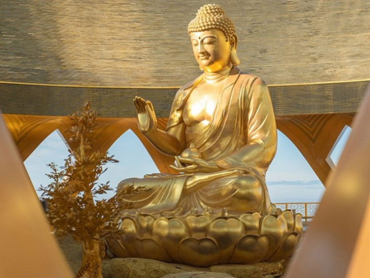 Nơi hiếm hoi tại Việt Nam hiện diện vị “Phật đến từ vàng”