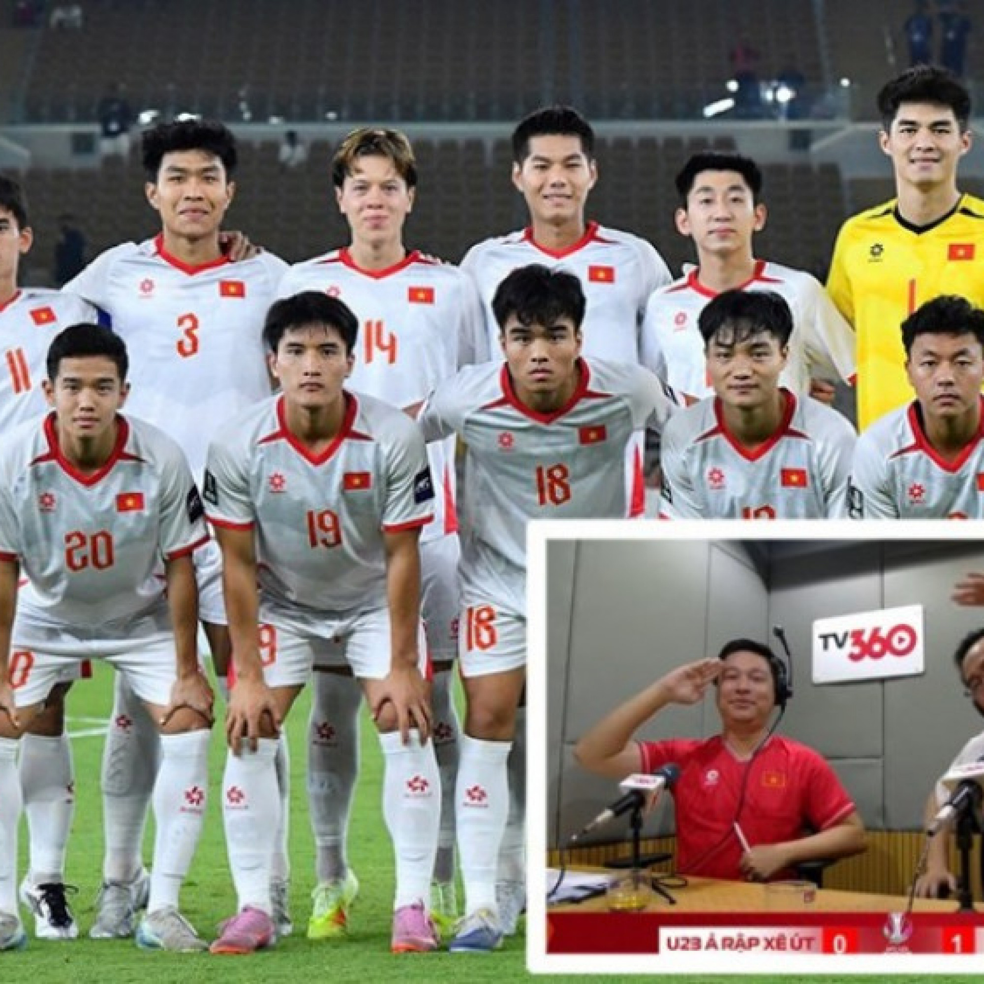  - BLV Tạ Biên Cương "đại náo" trận U23 Việt Nam thắng Saudi Arabia, xuất khẩu thành thơ