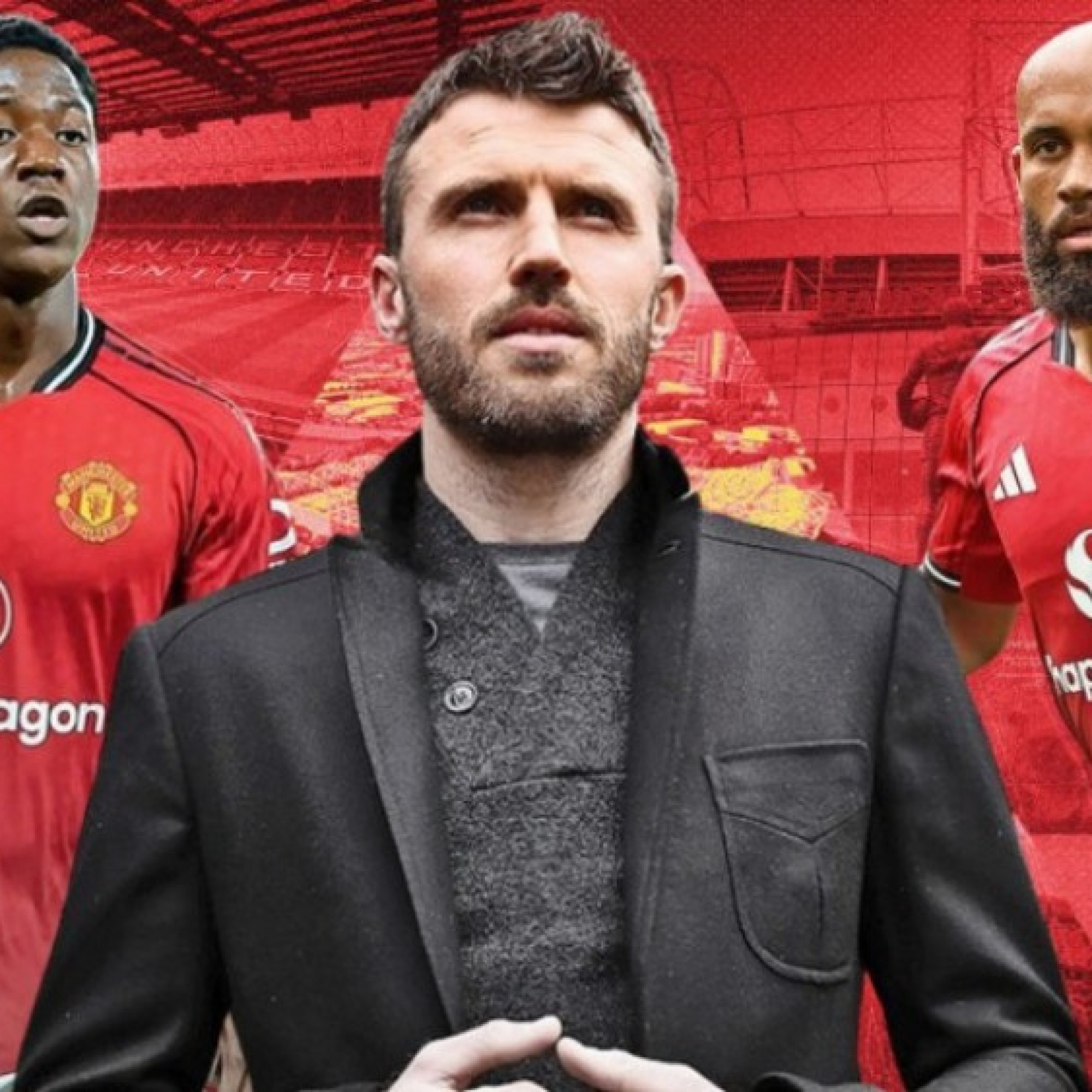  - MU - Carrick ngáng đường Man City & Arsenal, hàng thủ "Quỷ đỏ" có cản nổi Haaland - Semenyo (Clip 1 phút)