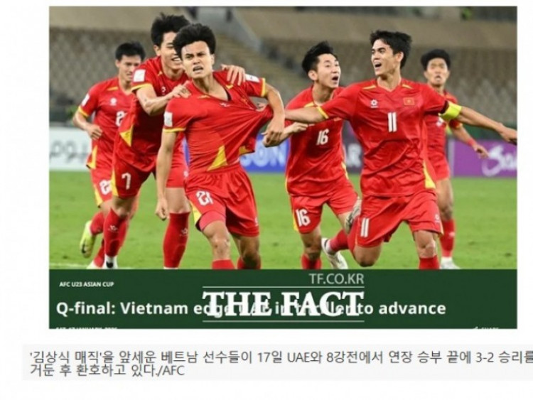 U23 Việt Nam thăng hoa, báo Hàn ám chỉ 