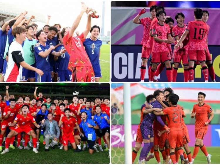 4 anh hào vào bán kết U23 châu Á: Tây Á sạch bóng, U23 Hàn Quốc sánh vai U23 Việt Nam