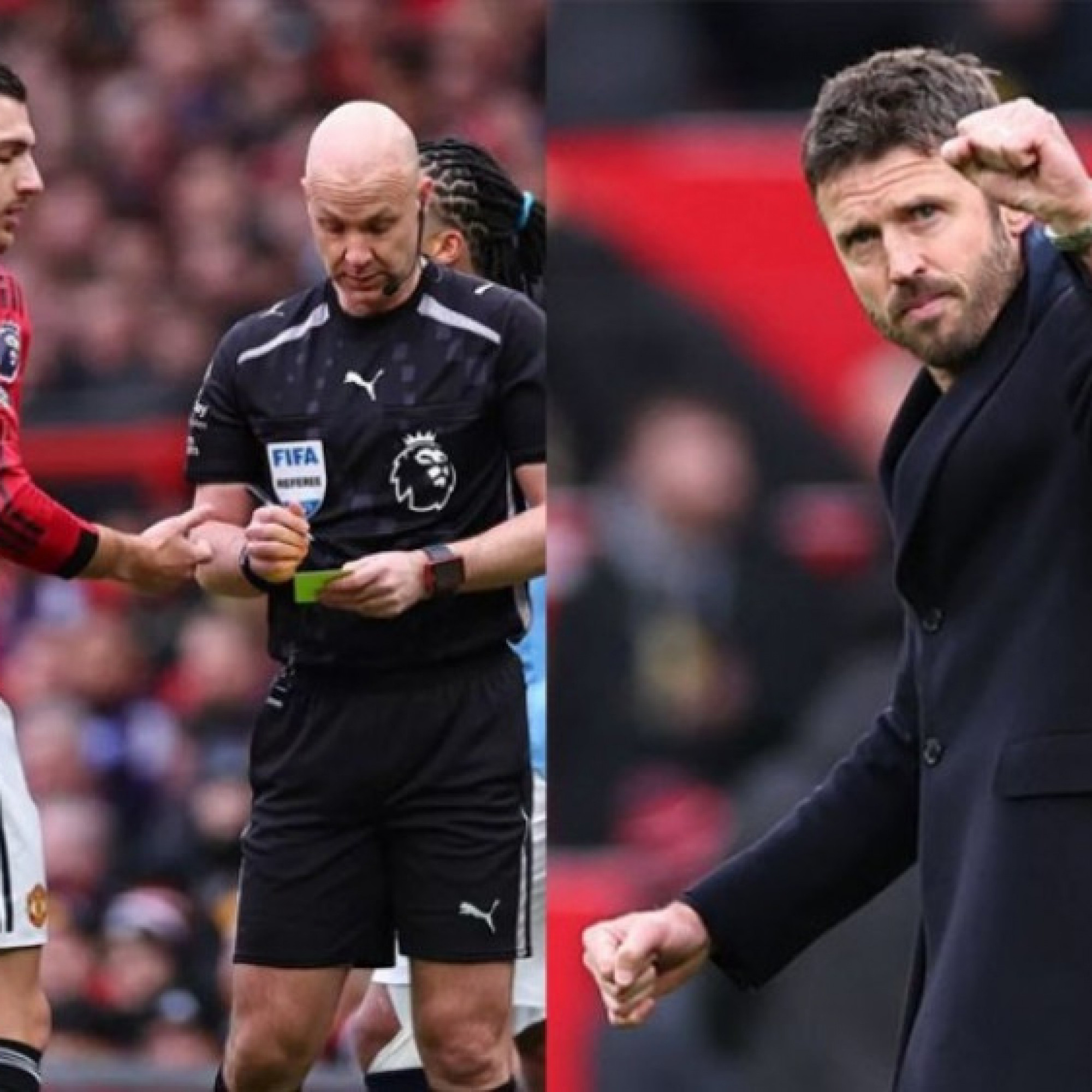  - Carrick muốn "bình thường hóa" chiến thắng Man City, sao MU may mắn thoát thẻ đỏ