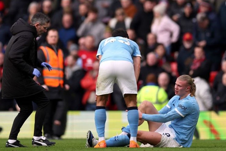 Haaland "tịt ngòi" bị fan MU chế giễu, hiệu suất ghi bàn giảm thê thảm - 1