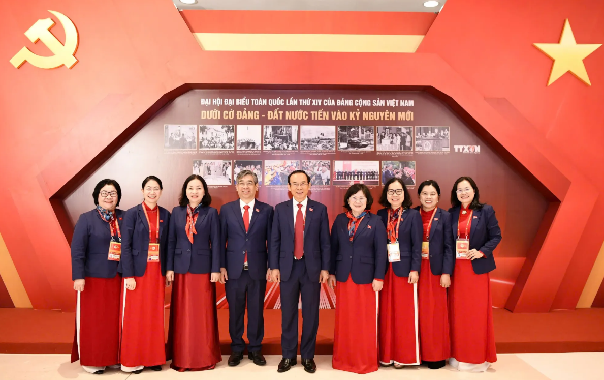 doan dai bieu tp.hcm du khai mac dai hoi dang xiv - 1