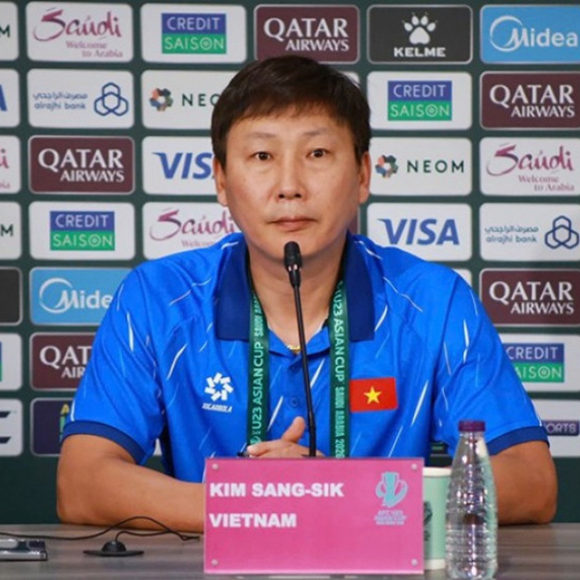  - Trực tiếp họp báo U23 Việt Nam - U23 Trung Quốc: Thầy Kim nói gì về kết quả?