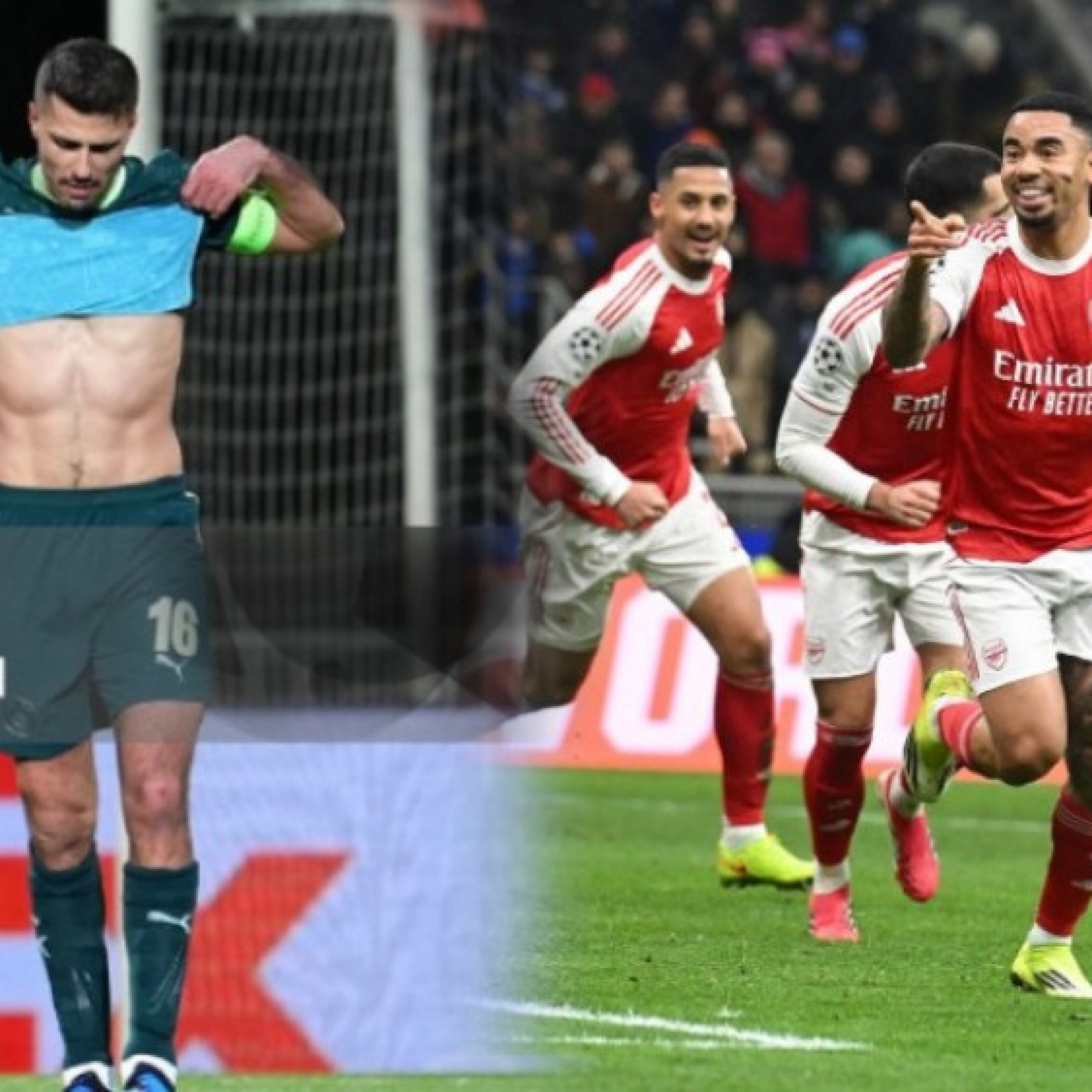  - Nóng bảng xếp hạng cúp C1: Arsenal vững ngôi đầu, Man City dễ bay khỏi Top 8