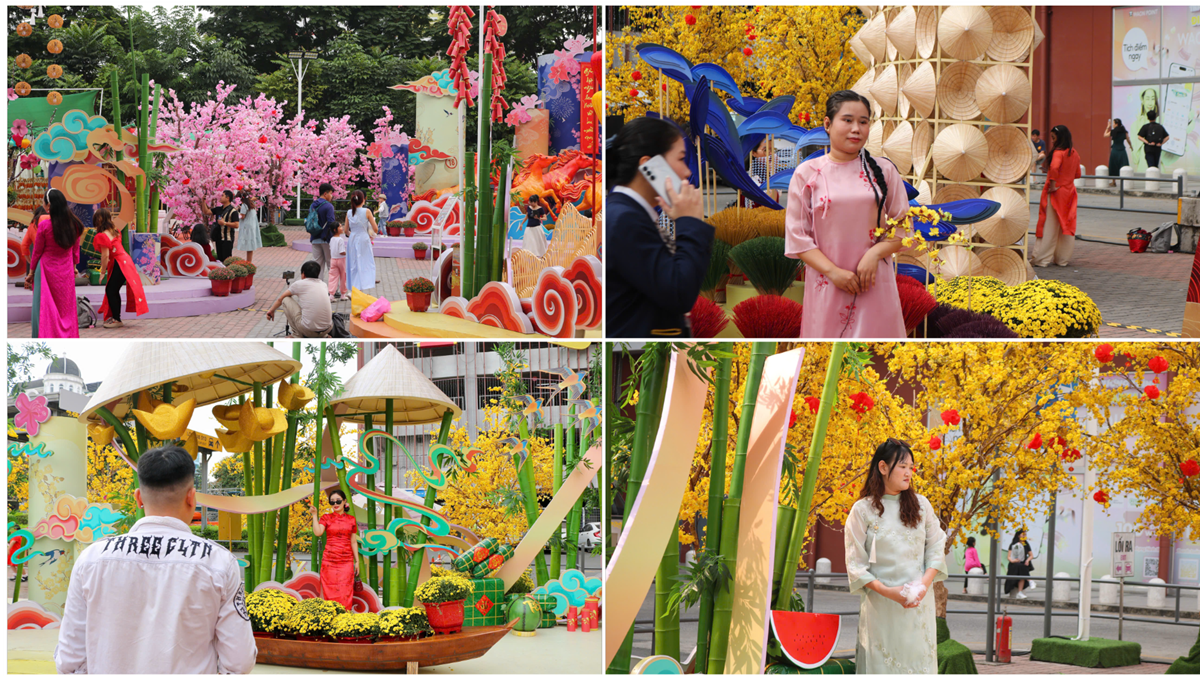 Trung tâm thương mại TP.HCM sớm rực rỡ sắc xuân đón Tết 2026 - 5